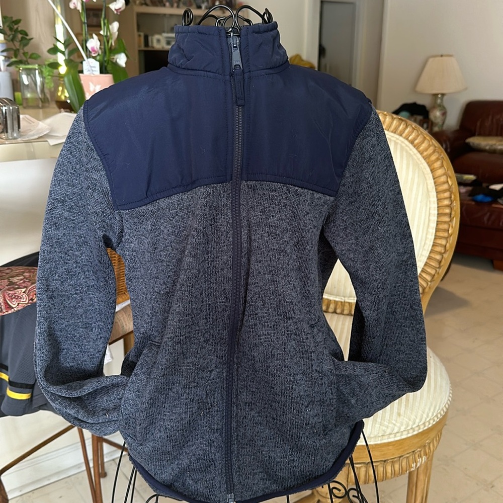 Place Boys Sweater Fleece Trail Jacket Zip front L/G